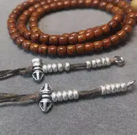 Gandhanra 5mm Silver Tibetan Buddhist Prayer Bead Counters for 6-15mm Mala 1