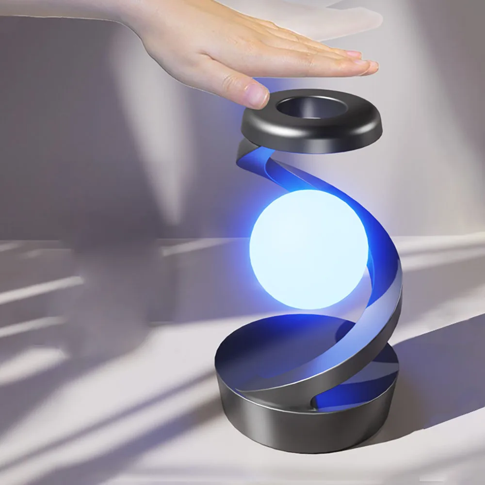 RGB Touch Atmosphere Lamp Wireless Charging Night Light Creative Table Lamp for Bar Hotel Gaming Room Bedroom Decorative