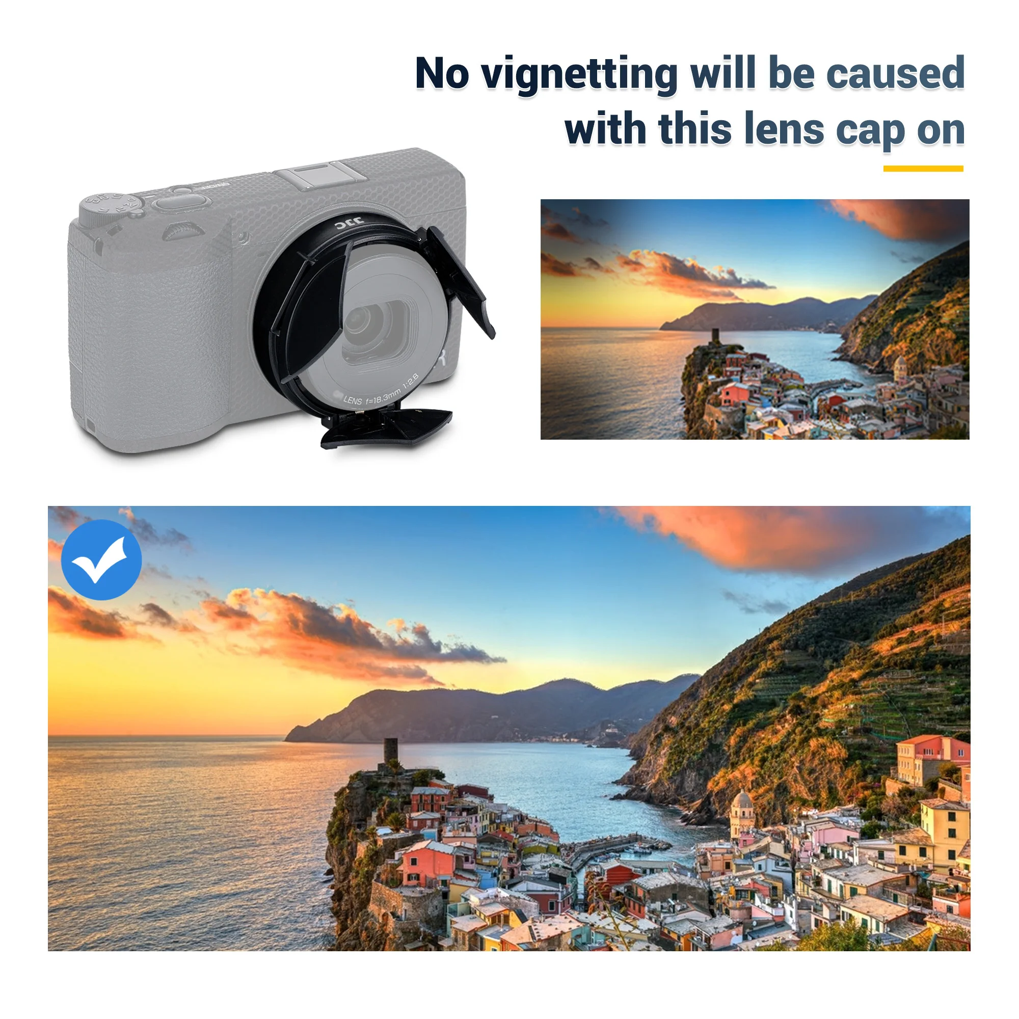 리코 GR IV HDF GRIV GR4 모노크롬 액세서리 키트 렌즈 캡 W UV 필터 스크린 보호필름 썸업 그립 (리코 GR IV 용)