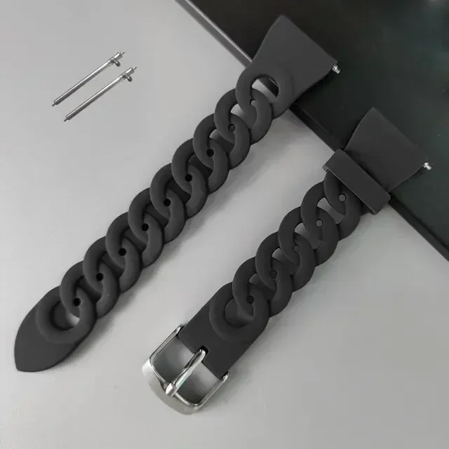 Elegant Silicone Wristband