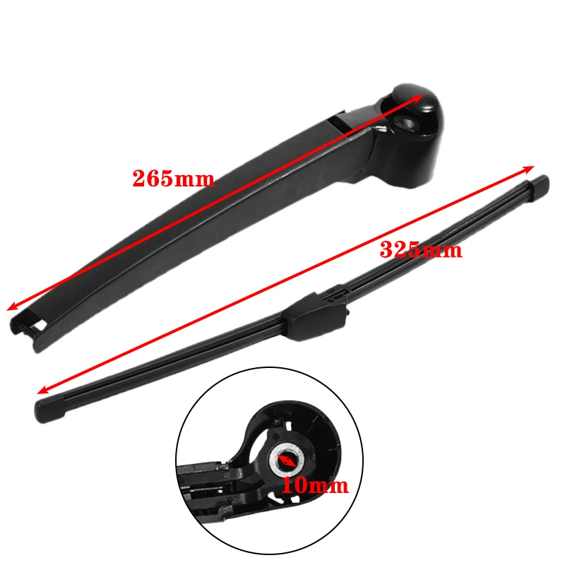 Car Rear Windshield Wiper Arm and Blade For VW POLO Passat Variant B6 and B7 2005 -2014 Car Window Windscreen Wiper 6