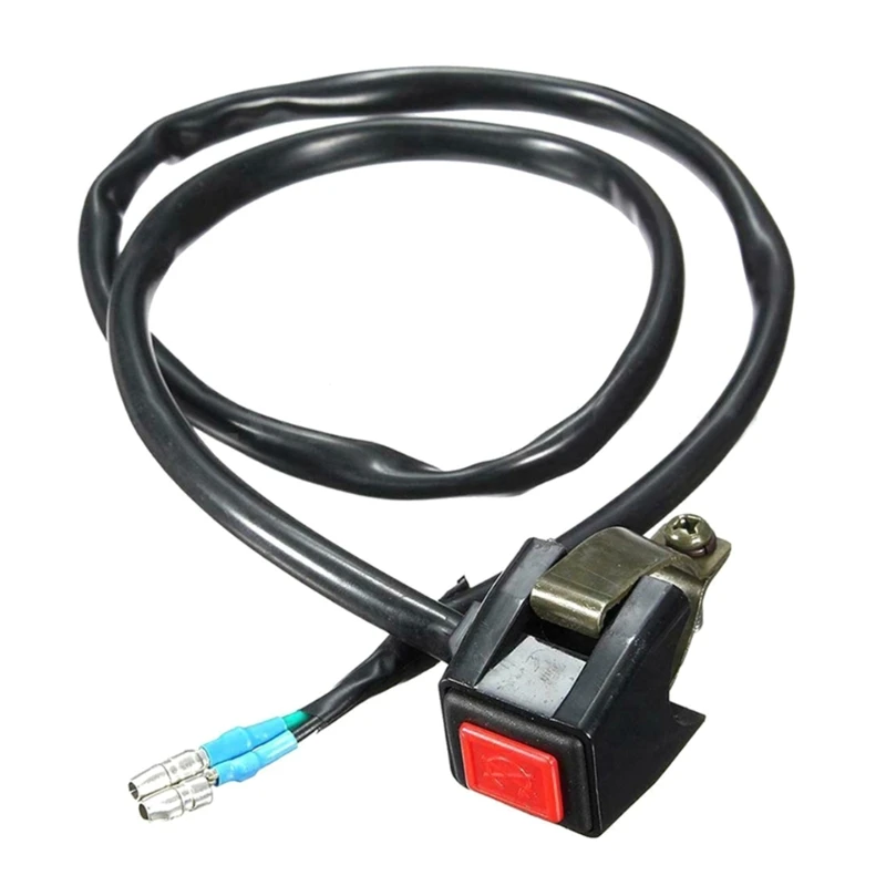

094D Universal Button Motorcycle Power Engine Starter Horn On/Off