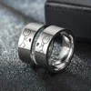 Titanium Steel Ring For Men Women Interesting Couple Ring Lovers Promise Ring Fashion Jewelry Brithday Christmas Gift Wholesale 2