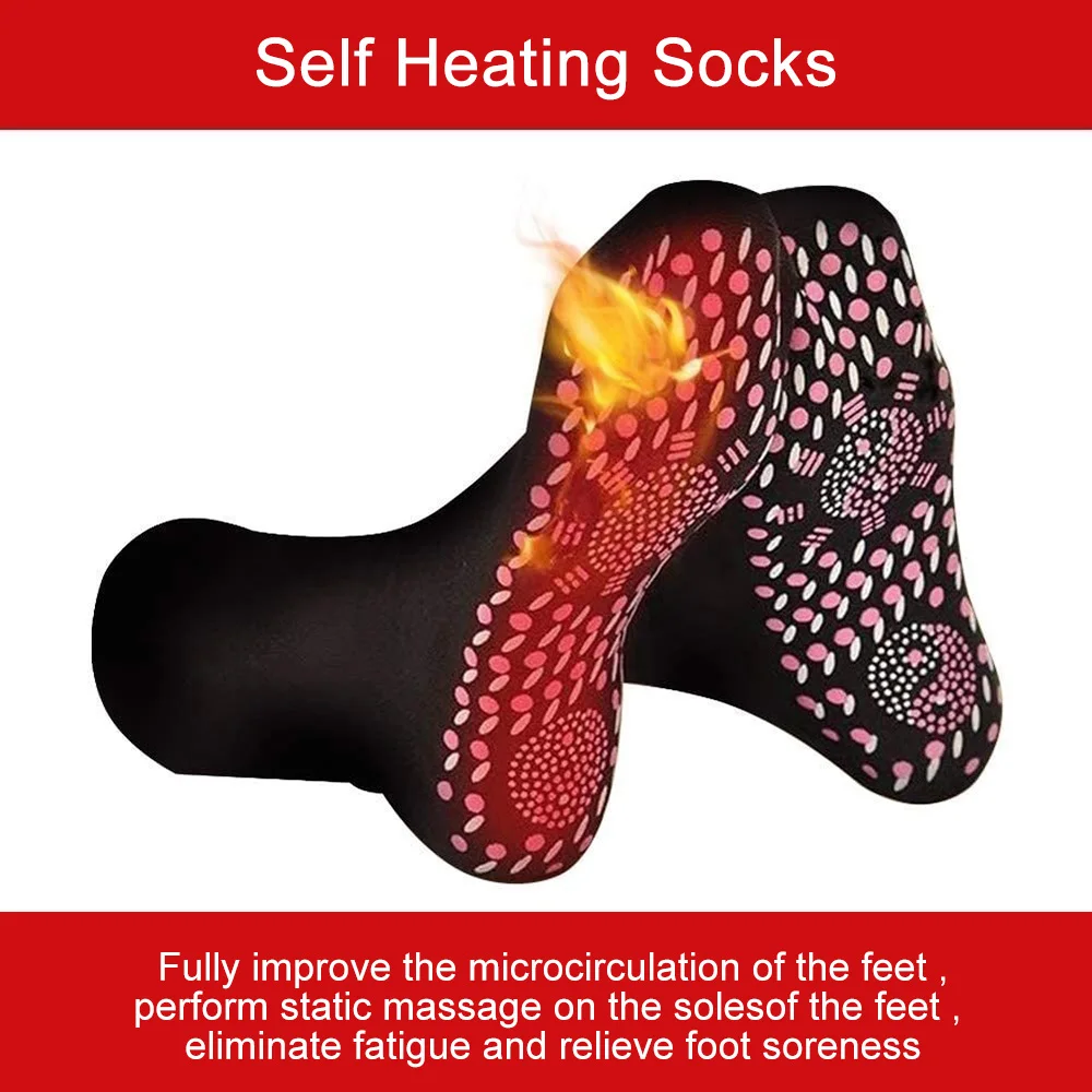 Winter Warm Socks Self Heating Socks Men Women Outdoor Sports Heated Massage Foot Warmer Fishing Camping Skiing thermal socks
