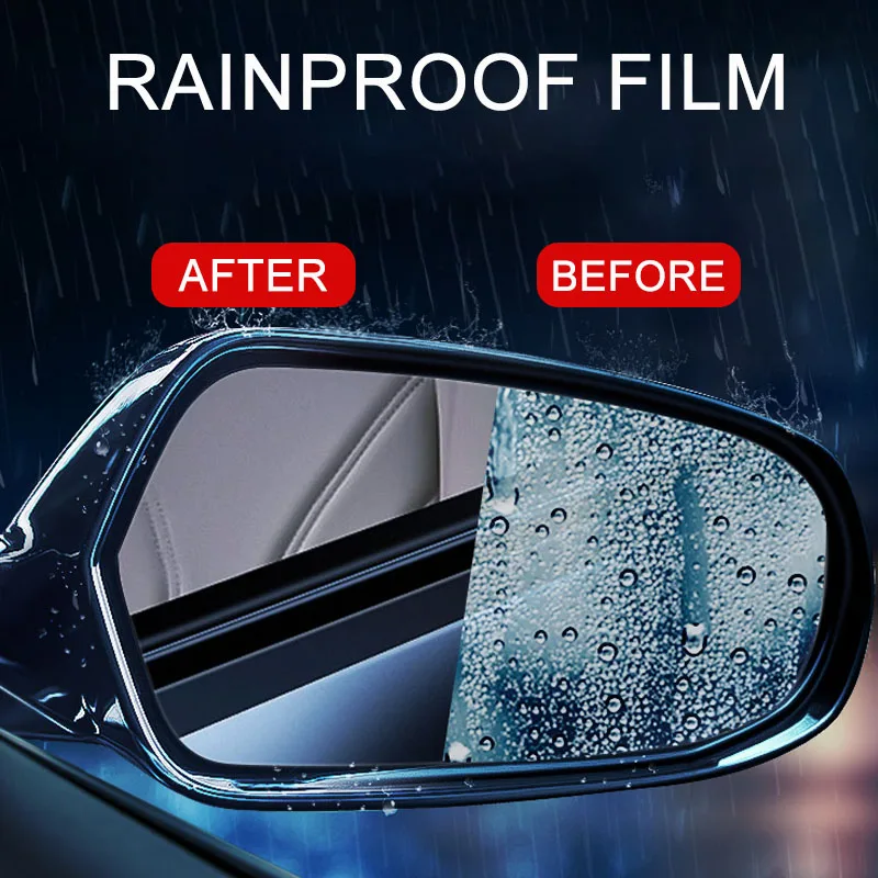 Полноэкранная противотуманная пленка для зеркала заднего вида для Toyota Rav4 XA40 2013 ~ 2018 RAV 4 40 противотуманная непромокаемая прозрачная пленка автомобильные аксессуары