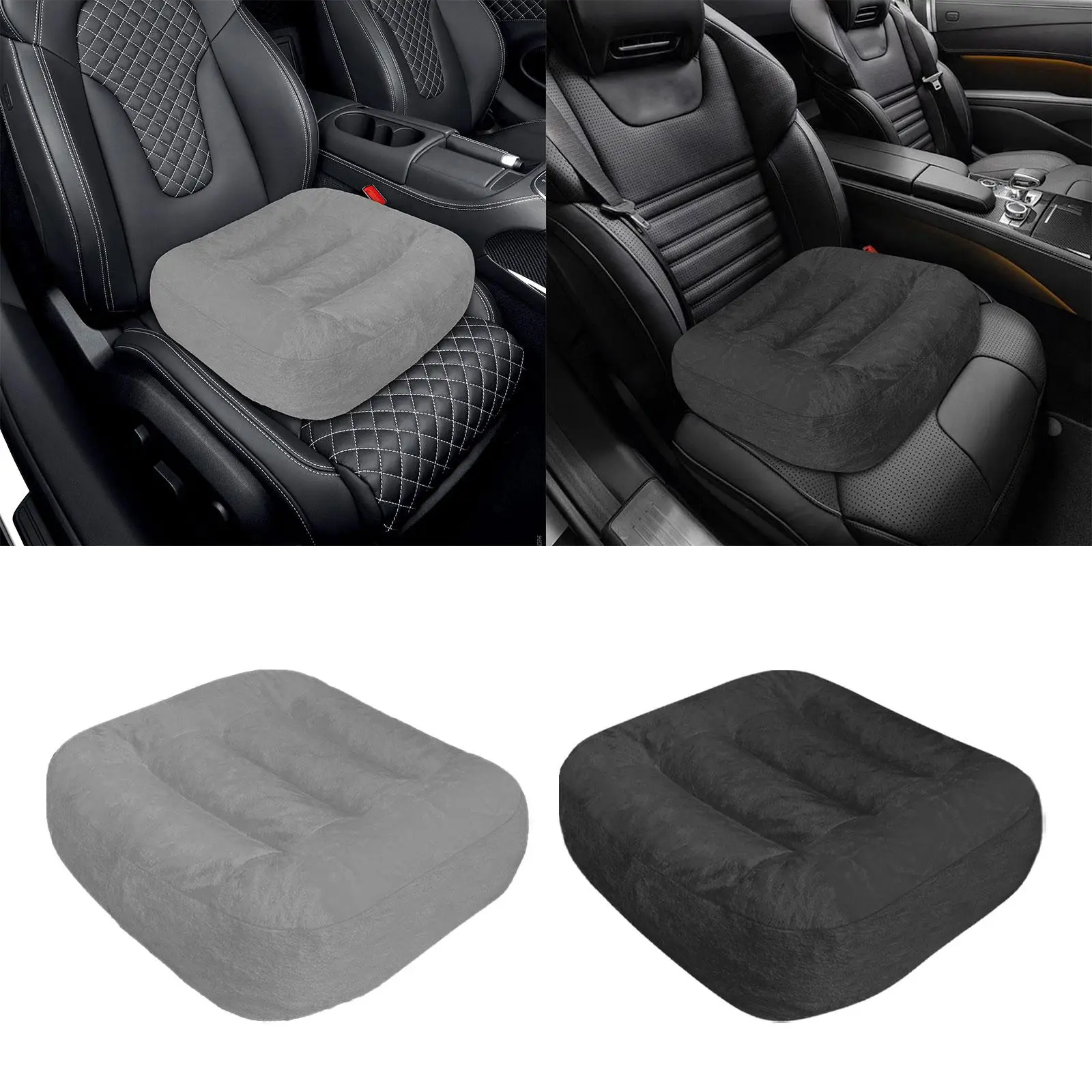 Car Booster Seat Cushion Short People Comfortable Raise The Height Driver Seat Cushion Car Seat Pad for Home Office Chairs