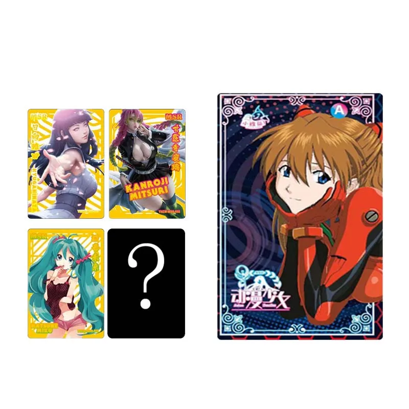 Goddess Story Collection Metal Cards Booster Box Game Cards Table Toys