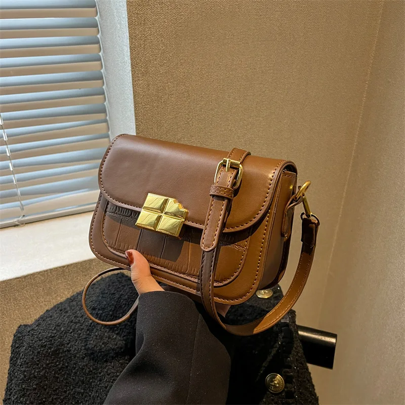 New Women's Shoulder Bag Handbag Versatile Ladies Messenger Bags Female Bag Fashion Vintage High Quality Crossbody Bag bolsa