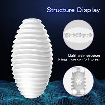 2022 Heated Male Masturbator Cup Exerciser Realistic Vagina Masturbation Sex Toys for Man Adult Goods for Men Sucking Machine 5