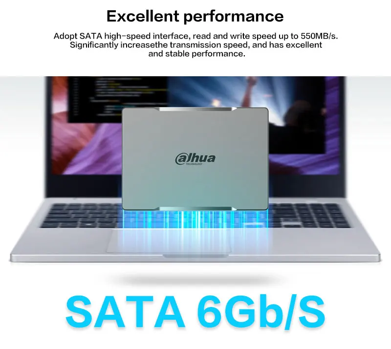 inland professional ssd Original Dahua C800 3D NAND SSD 128GB 256GB 480GB 512GB SATA 3 2.5" Internal Solid State Drive for Laptop Notebook PC best internal ssd for gaming