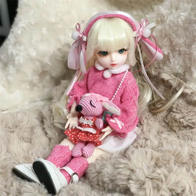 30cm Bjd Doll 22 Movable Joints Vinyl Color Eyes Soft Wig Baby Doll Can Dress Up High Quality Alice Dress DIY Toy Girl Gift 4 30cm Bjd Doll 22 Movable Joints Vinyl Color Eyes Soft Wig Baby Doll Can Dress Up High Quality Alice Dress DIY Toy Girl Gift 4