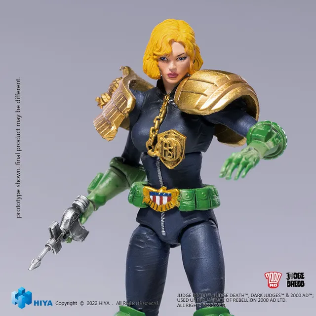 Custom judge dredd online figure
