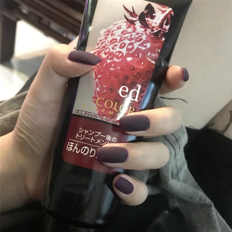 

Матовые накладные ногти с дизайном, 24 шт./коробка, накладные ногти средней длины со стандартным коричневым и черным носимыми искусственными...