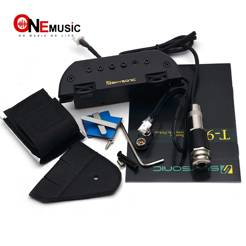 Skysonic T903 Active Acoustic Guitar Pickup Humbucker Soundhole