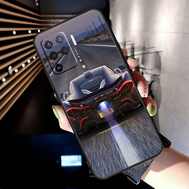 Sleek Sports Car Design Protective Phone Case