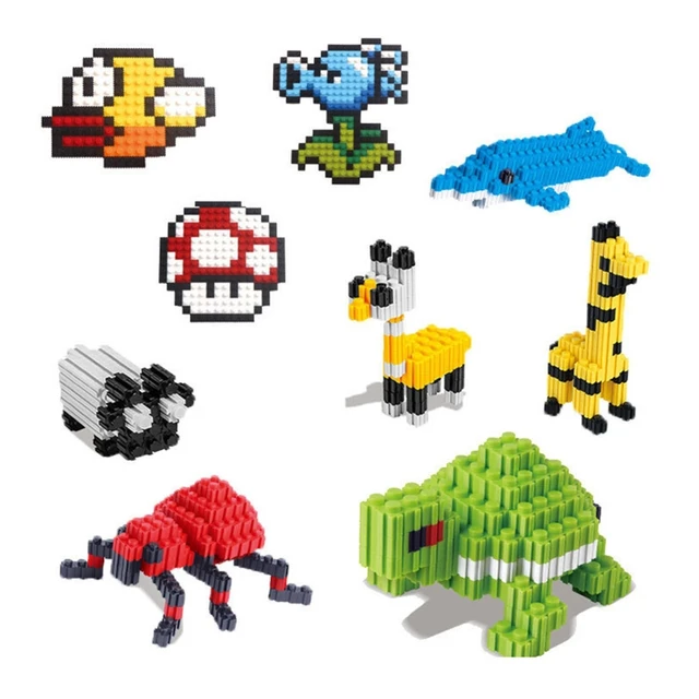 Brain Developmental Toy 2-D Puzzle Block w/ Storage Container Box for Children Teens Montessori Early Learning Present 6