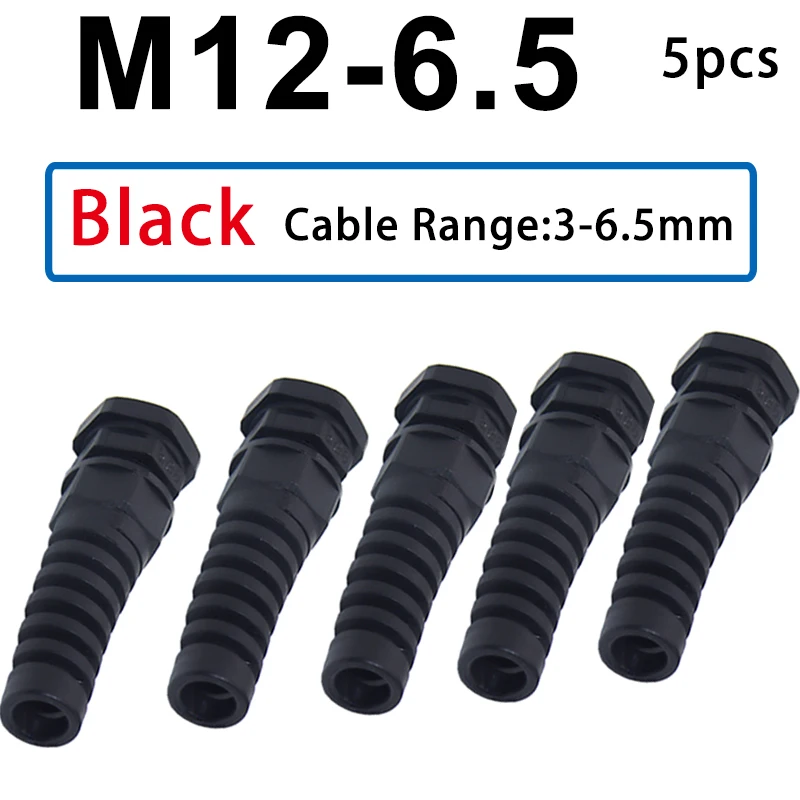 M12-6.5 BK  5pcs