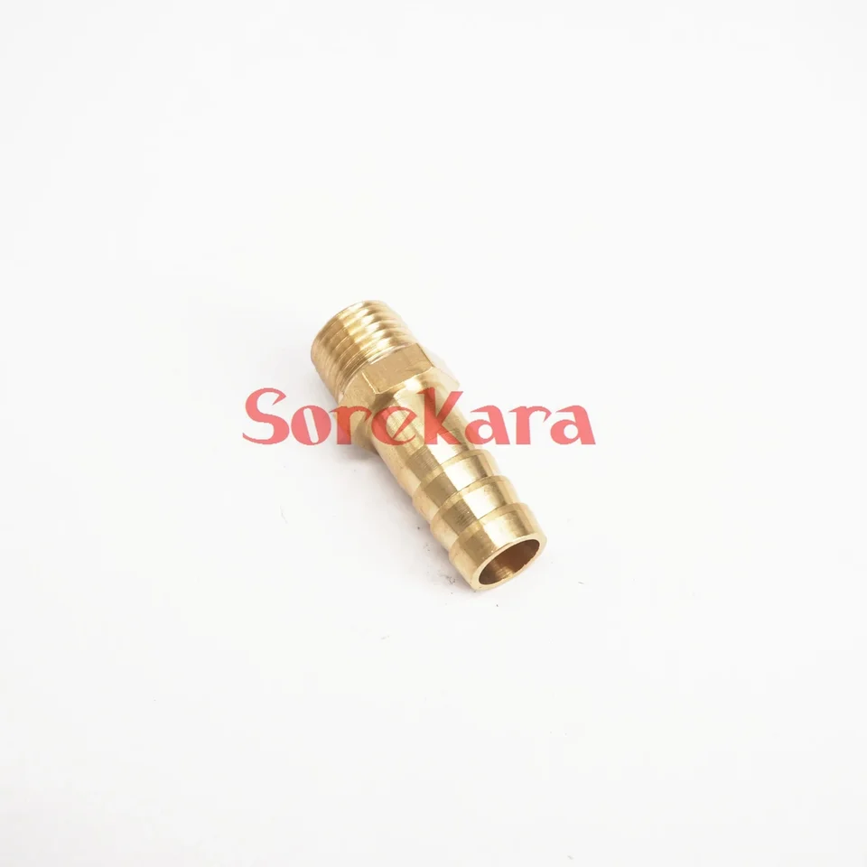 5 Giuntatrici Per Tubo Flessibile 1/4" X 1/4" Ottone - Midland Metal Mfg