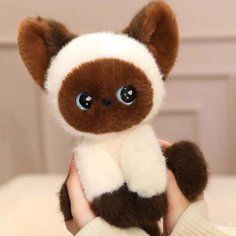 Kawaii 24cm Plush Companion Doll Plush Super Soft Animal Plush Toy Cat Stuffed Animal Pillow Sleeping Gift