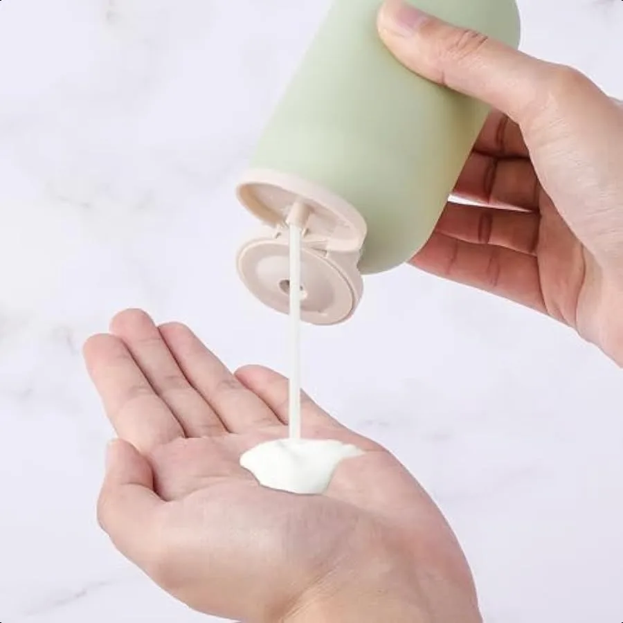 6 Pack Leak Proof Travel Squeeze Bottles