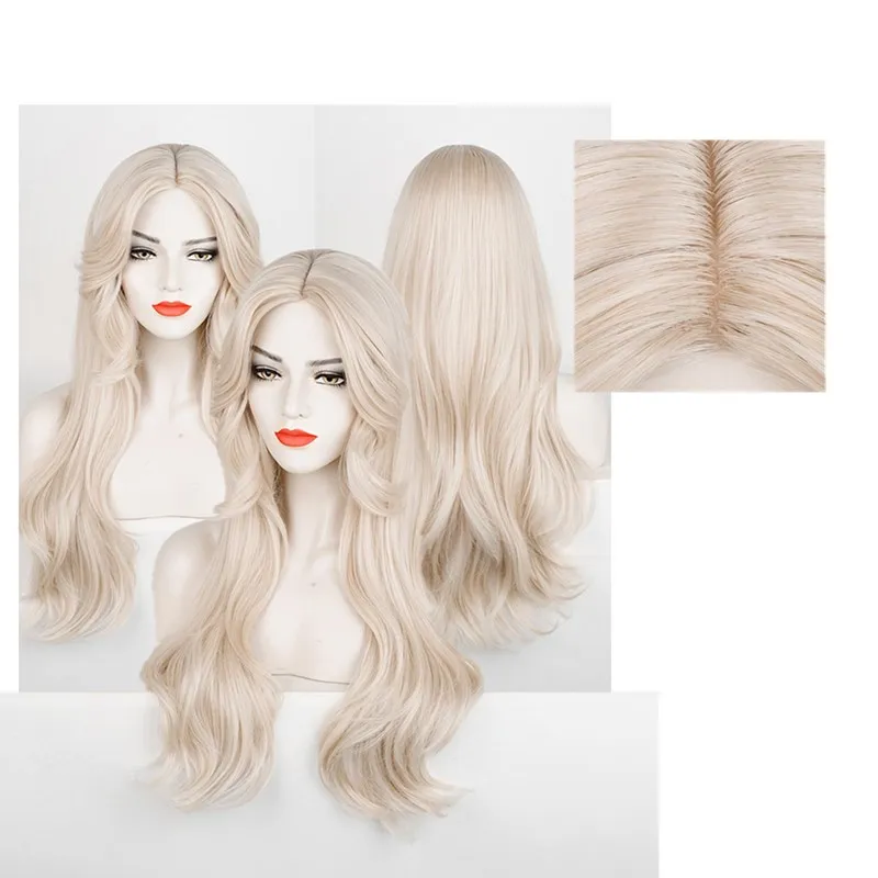 

Barbier Cosplay Wig Movie Adult Women Margot Rolepaly Heat Resistant Synthetic Hair Carnival Halloween Party Props