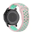 Pink teal green