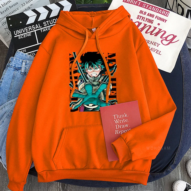 T-shirt Con Cappuccio Stampa 3D My Hero Academia, Cosplay Deku Midoriya E Todoroki, Uomo E Donna