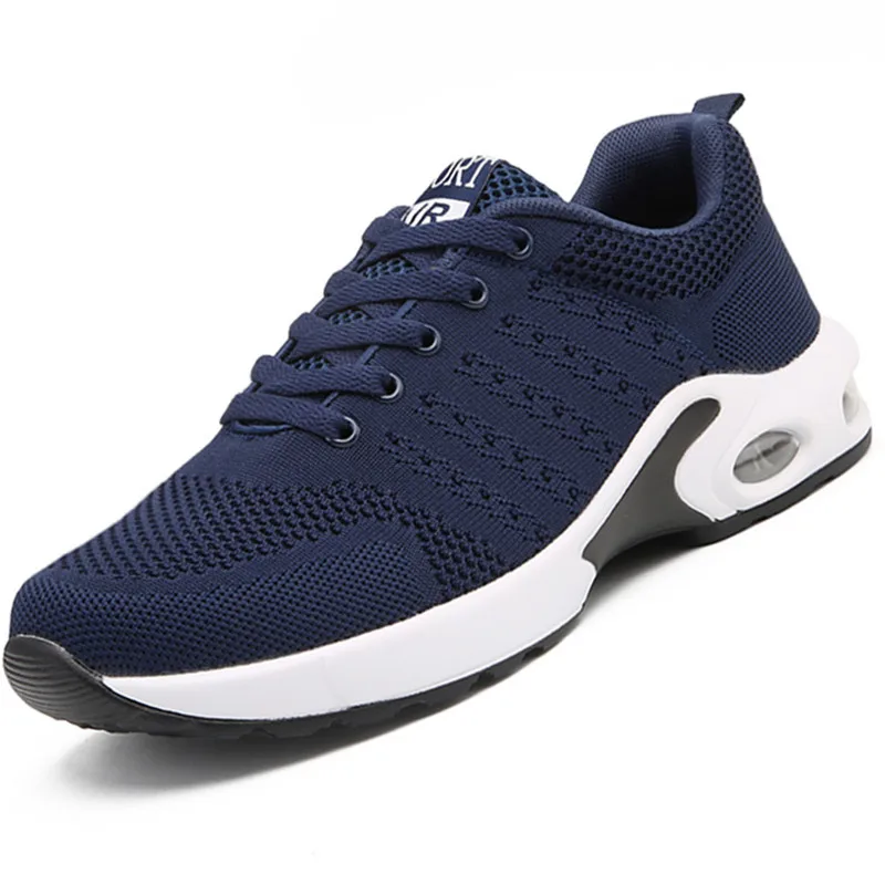 Running Shoes New Light Breathable Air Cushion Shoes Mesh Men Brand