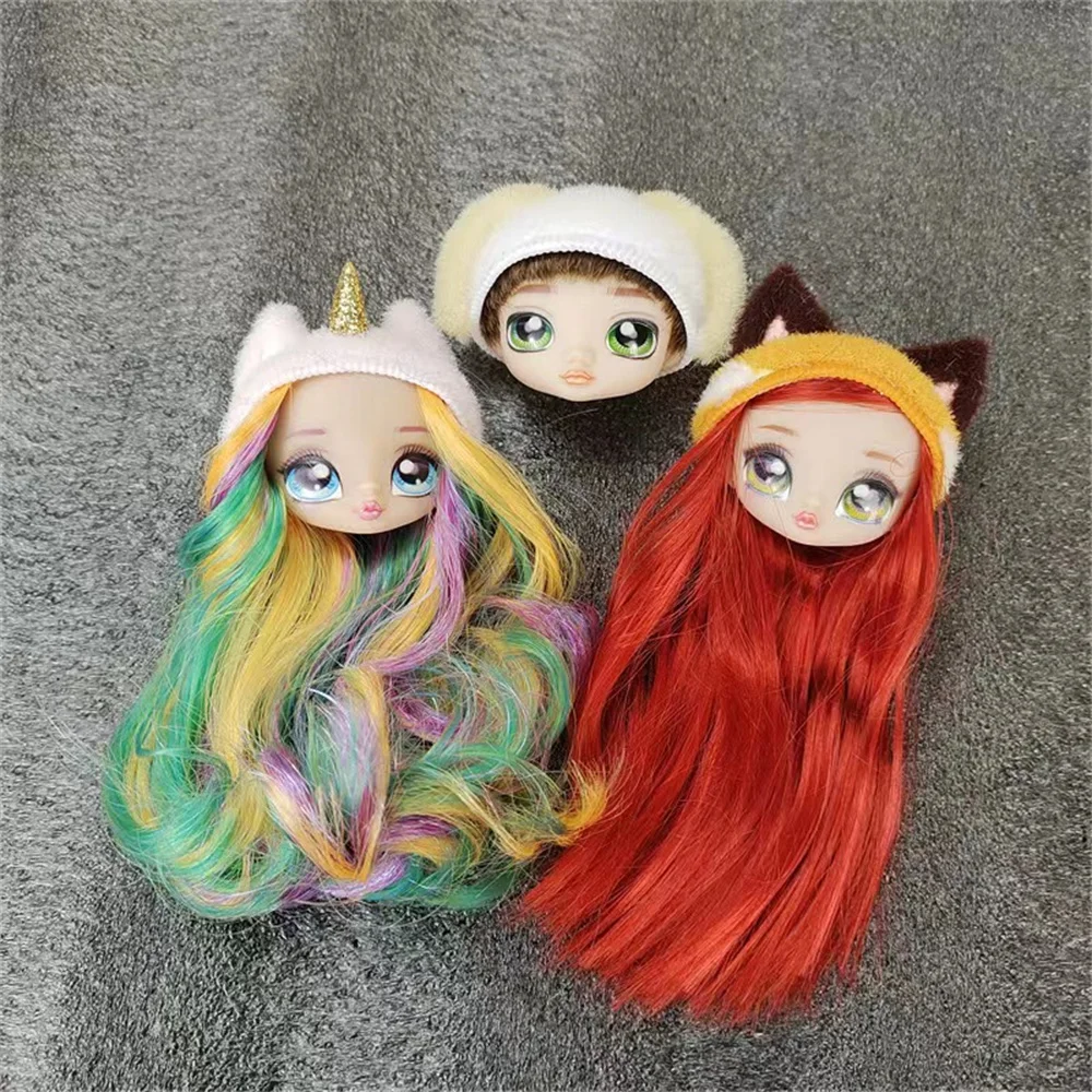 Original small size NANANA little sister doll head accessories and