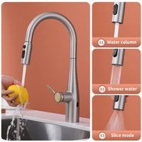 ก๊อกน้ำห้องครัวระบบสัมผัสอัจฉริยะ รุ่น Crane สำหรับเซ็นเซอร์ ก๊อกน้ำอ่างล้างจานแบบผสม หมุนได้ พร้อมเซ็นเซอร์อินฟราเรด รุ่น Tap1023 4