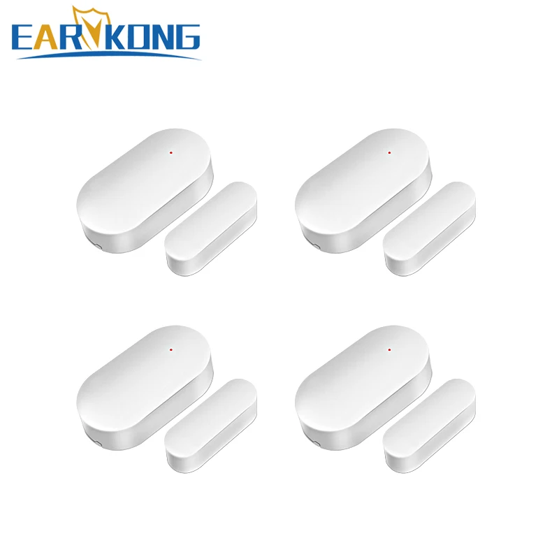 Security System Security Alarm Smart Siren Alarm Wireless Alarm 433MHz Wireless Door gap detector Door Window Open Sensor For Home Burglar Alarm System