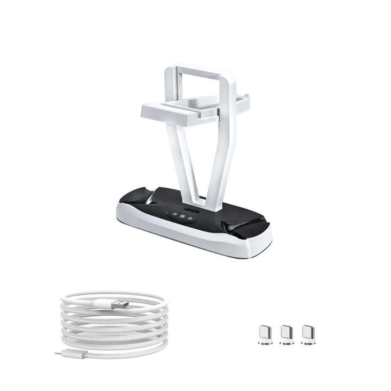 

Dual-Controller Charging Dock Station with For PS VR2 Gamepad-Charger