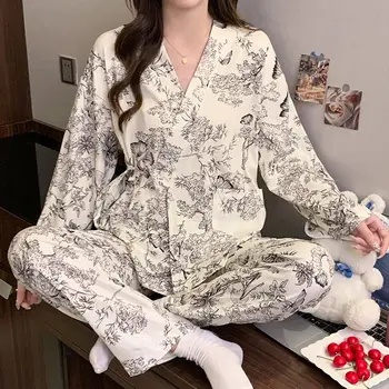 ملابس نوم للنساء طقم بيجامات طقم بيجامة نسائية بيجامات نسائية مثيرة ملابس منزلية طقم بيجامة نسائية بدلة نسائية