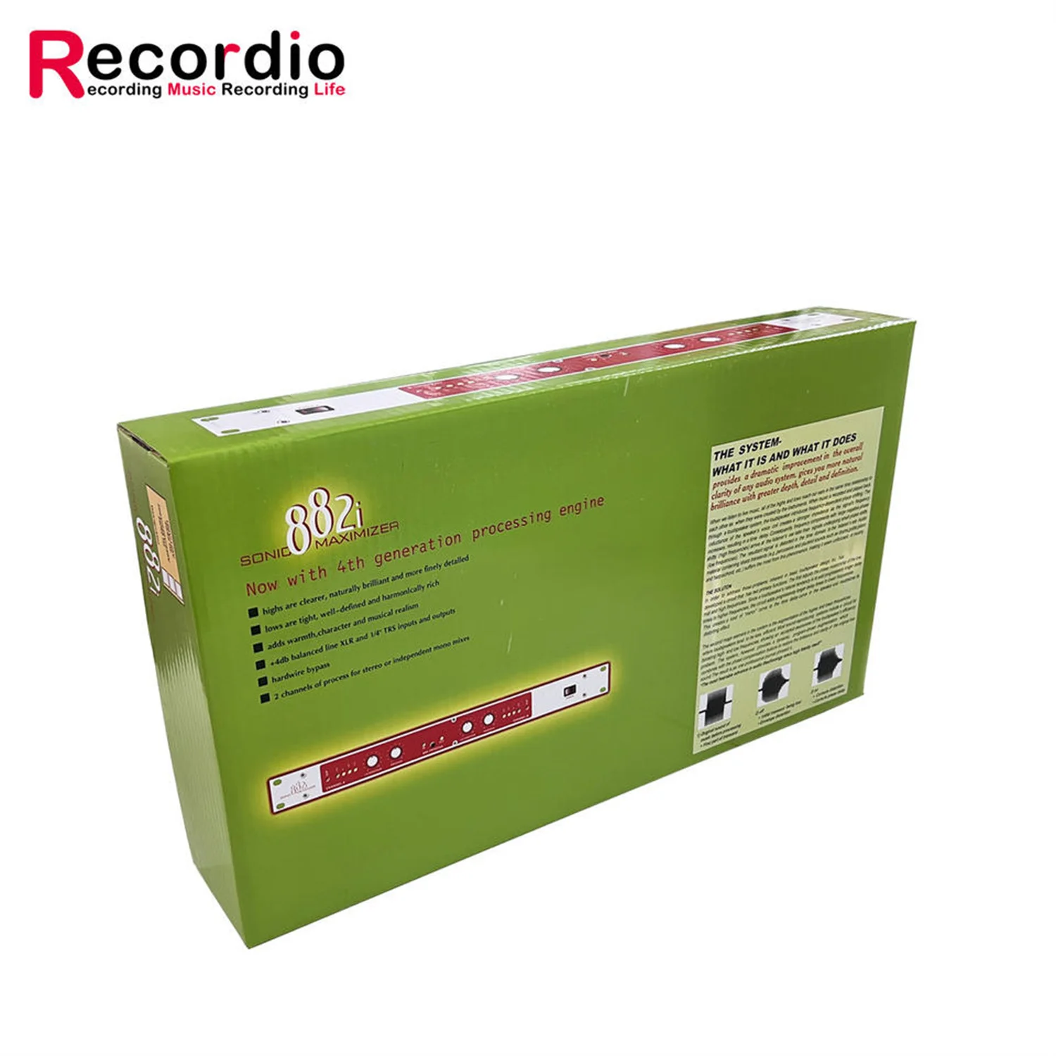 Processador de Áudio Efeitos Mais Recentes Desempenho de Palco Profissional Processamento de Som Exciter de Som Gax882i - Image 6