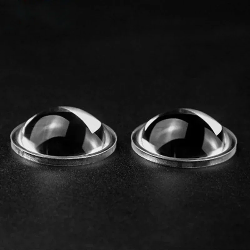 Enhanced Acrylic Plano-Convex Lens for LED Flashlights - Focusing Torch Accessory and Magnifying Glass Lens