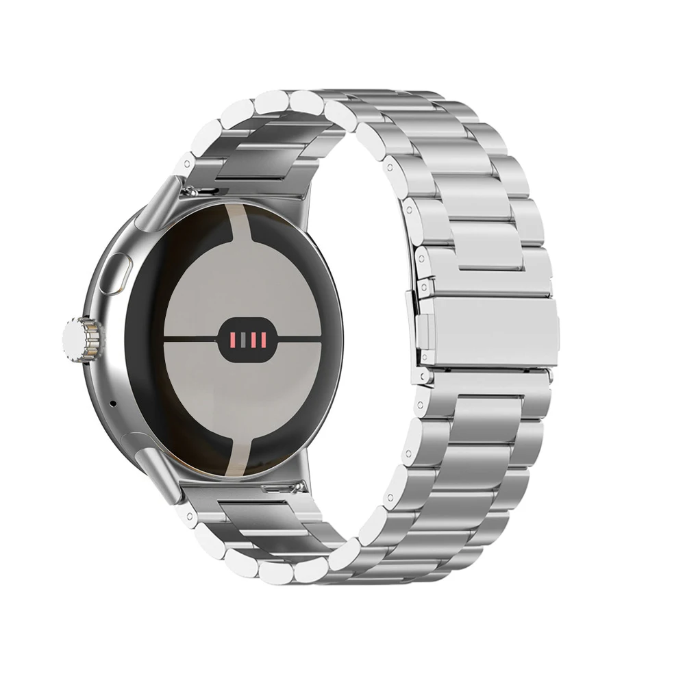 Elegant Stainless Steel Strap for Pixel Watch - Premium Metal Band Replacement