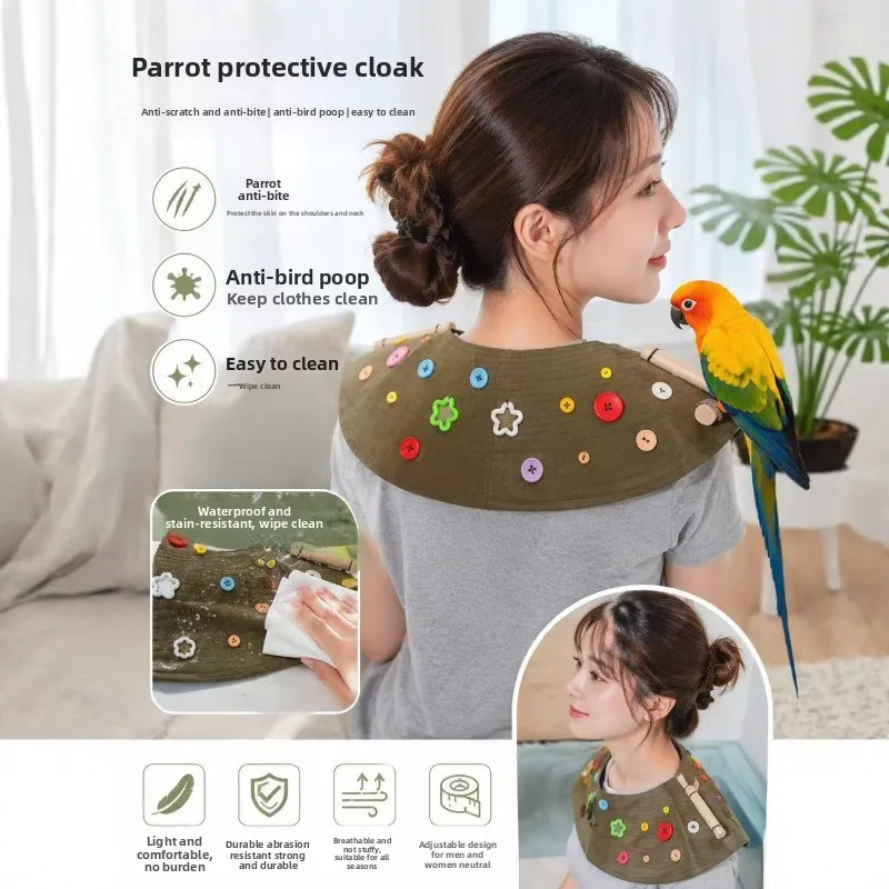 Bird Shoulder Protection Shawl 5