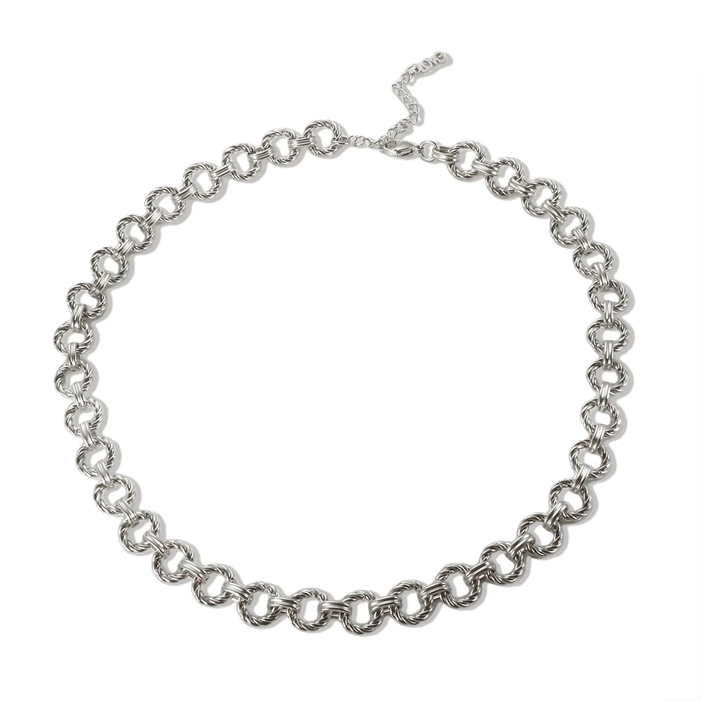 Heißer Verkauf Schmuck-Set Miami Curb Halskette Armband Ohrringe Für Frauen Edelstahl Cuban Link Kette Männer Liebhaber Schmuck Geschenk – Detail 28