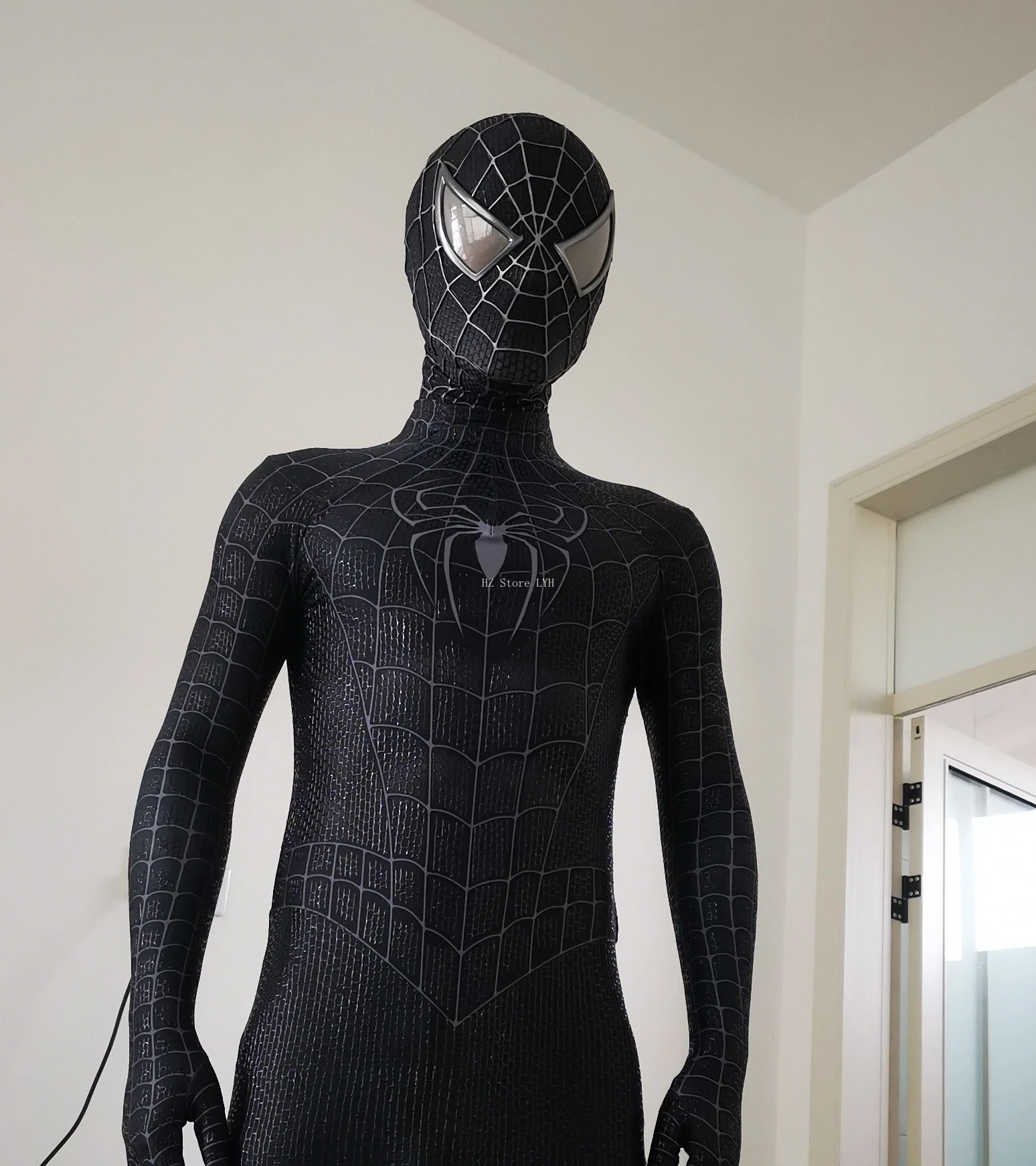 スパイダーマン マスク コスプレ 1⁄1 スパイダーマン 3Dウェブ