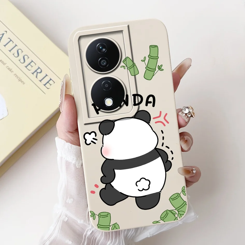 Cute Cartoon Astronaut Square Silicone Soft Case with Camera Lens Protection