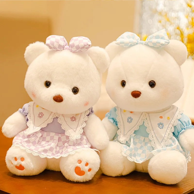 귀여운 곰 인형, 테디 베어 인형, 소녀 헝겊 인형, 어린이용 봉제 장난감, 생일 선물