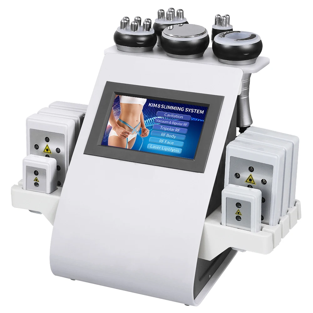 

S Shape Machine Cavitation Cellulite Reduction Ultrasonic 40k Equipment