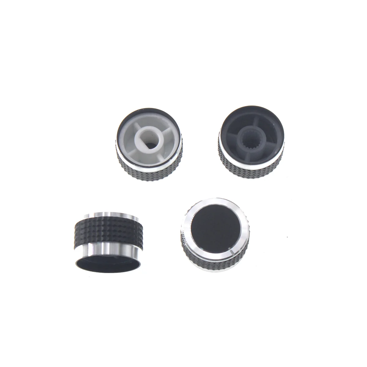 Car Audio Car DVD navigation knob cover CD player volume switch Aluminum alloy potentiometer adjustment cap aluminum knob encoder 2pc 20 23 26 30x13