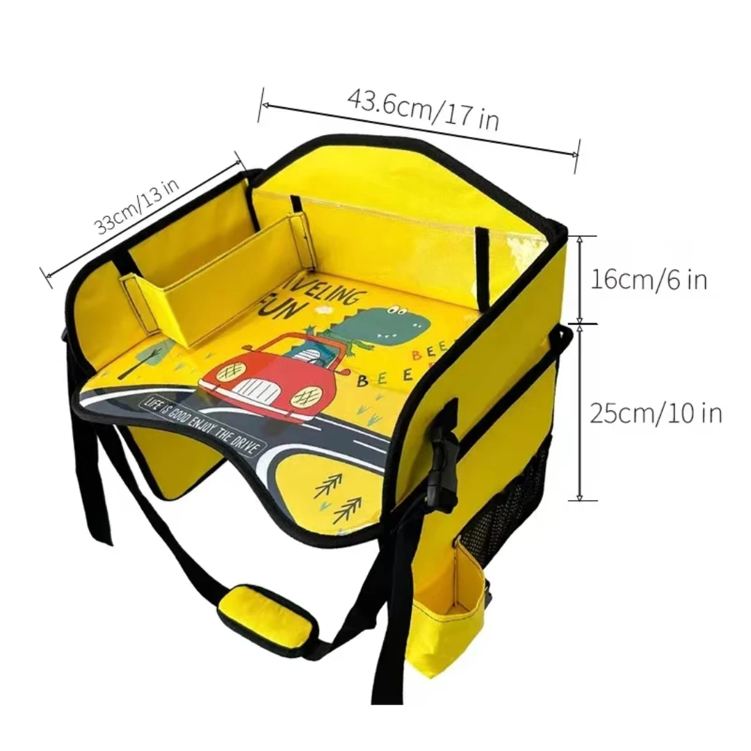 children's car seat tray 1 piece baby portable outdoor travel storage entertainment table multi-function multi-scene use children car seat tray