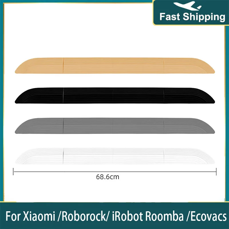 RobotVacuumSweeperRiseThresholdRampsFreeAssemblyRubberDoor