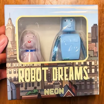 Robot Dream Mobile Robot Cucciolo Figura Simpatico ornamento da collezione 3D Regalo ideale per ragazzi e ragazze Giocattolo e souvenir per hobby