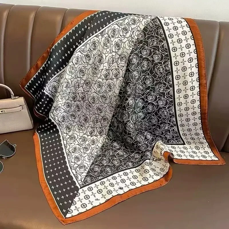 Contrast black and white rose