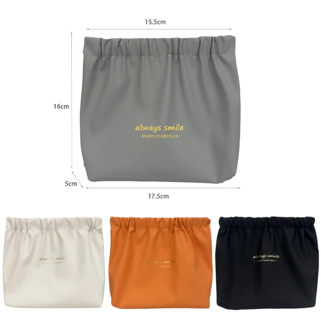 Ins Pu Cosmetics Tárolózsák Hordozható Ladytampon Sancitore Pads Tasak Fejhallgató Huzaltartó Táska Utazási Kiegészítő Szervező - Image 6