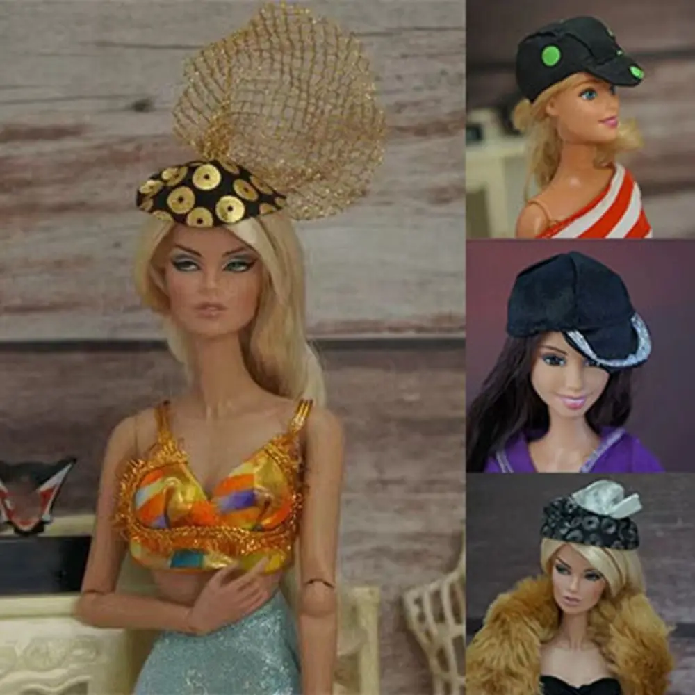 

Fashion Doll Hat New Multi-Styles Doll 1/6 Doll Accessories Baseball Riding Cap 30cm Doll
