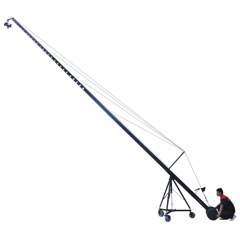 

Jianmei heavy-duty DS5-10.12.15m electric pan tilt camera crane rocker arm triangular arm controller rotation stabilizer JIB